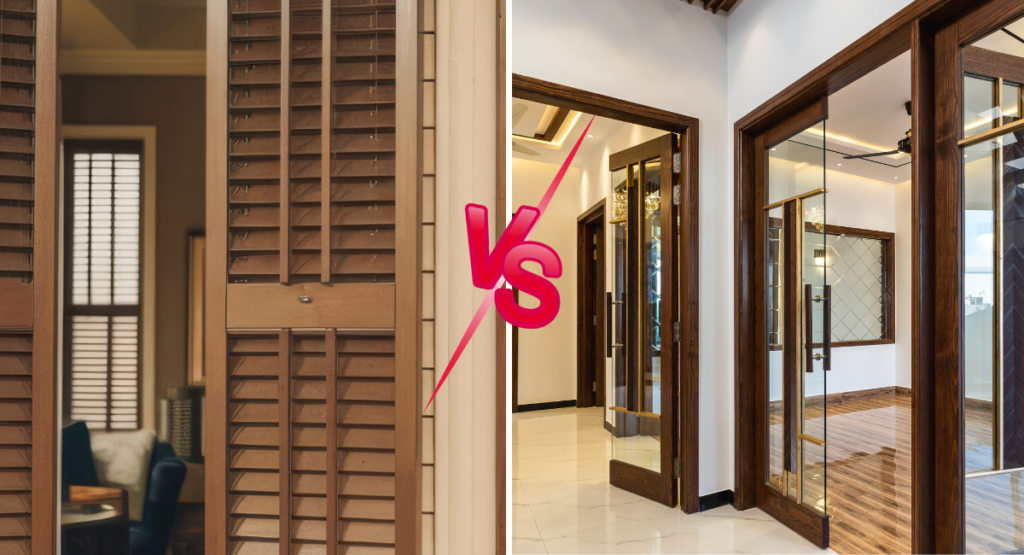 Wood Vs Aluminium Glass Door