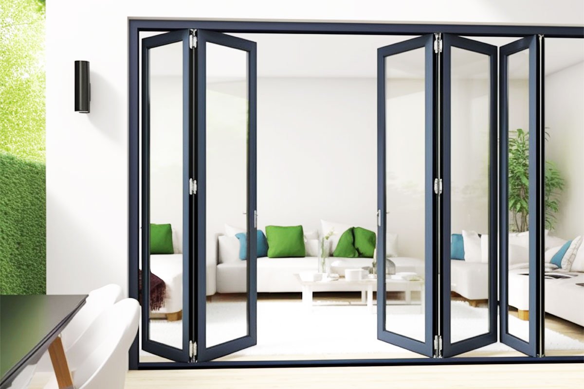 Bi-Folding Aluminium Glass Doors Services in Bangladesh