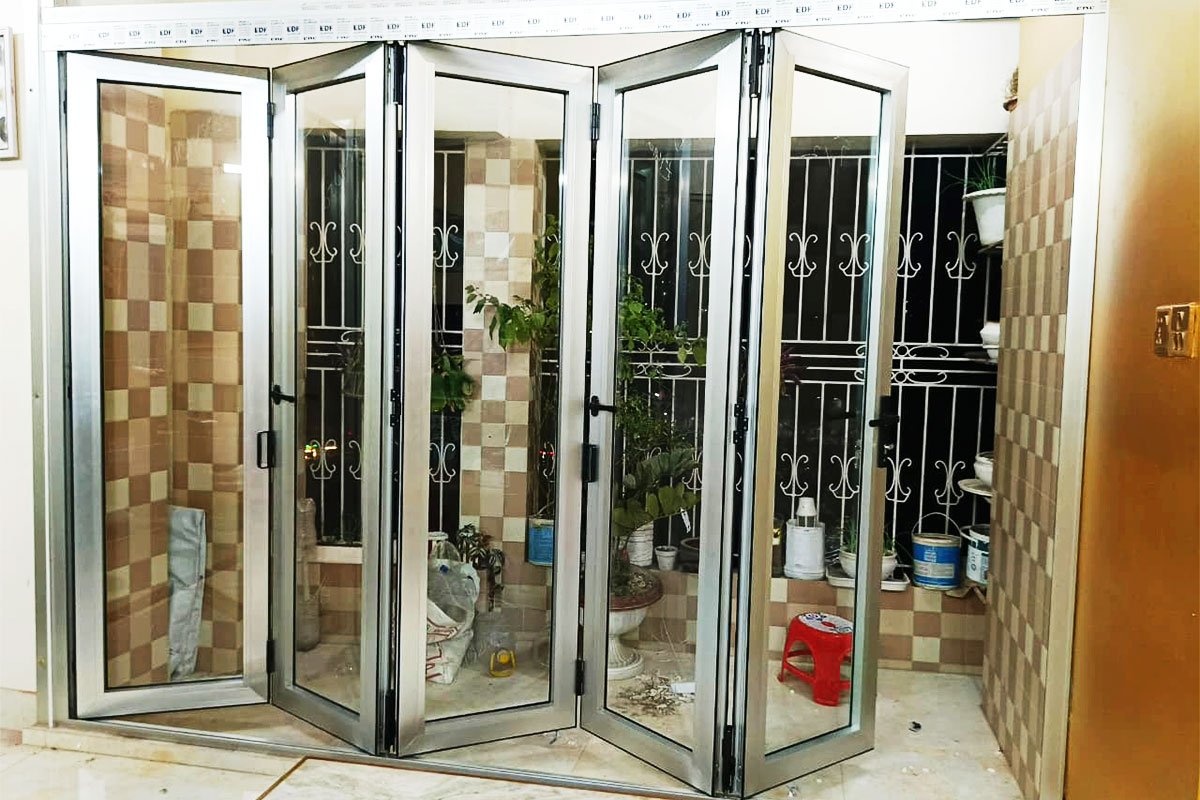 Bi-Folding Aluminium Glass Doors Services